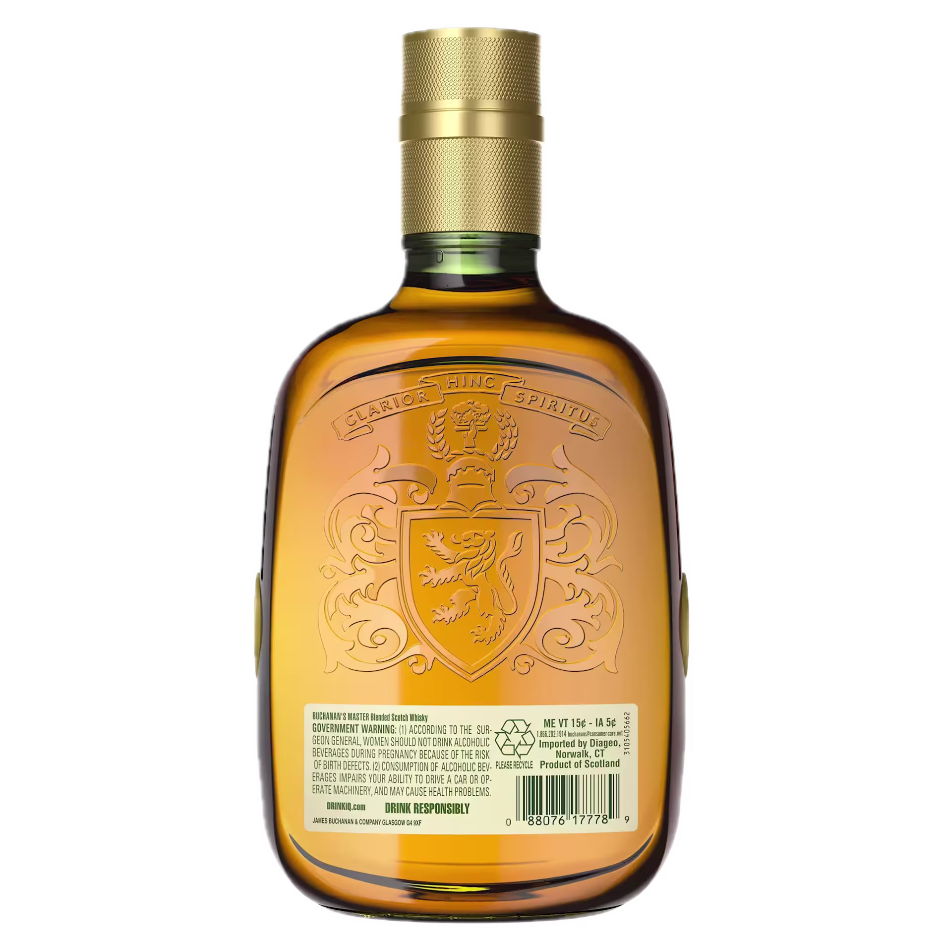 BUCHANAN's MASTER BACK