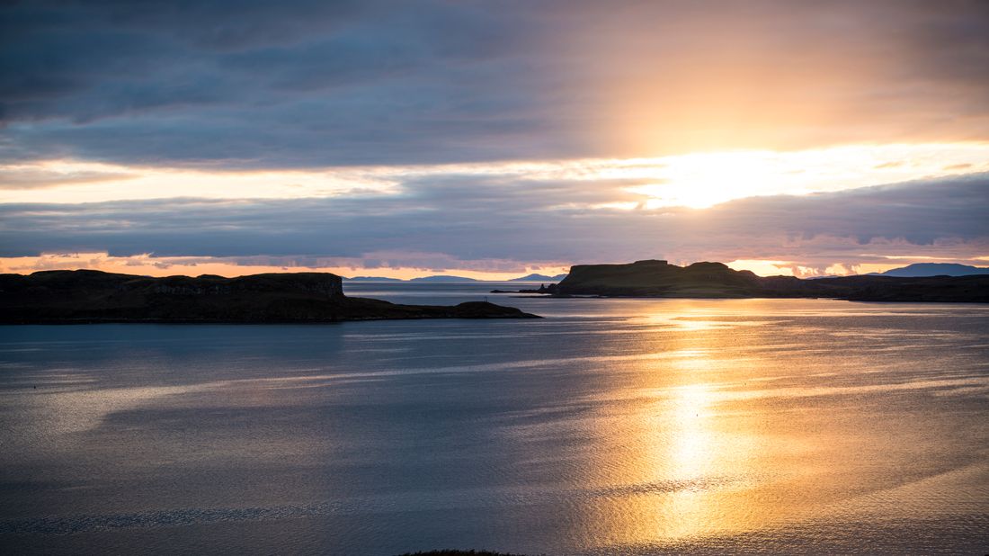 Talisker Sunset Over Loch Harport