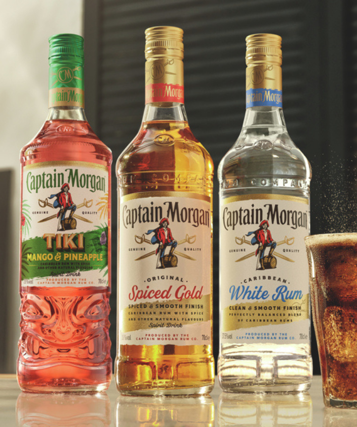 Captain morgan tiki