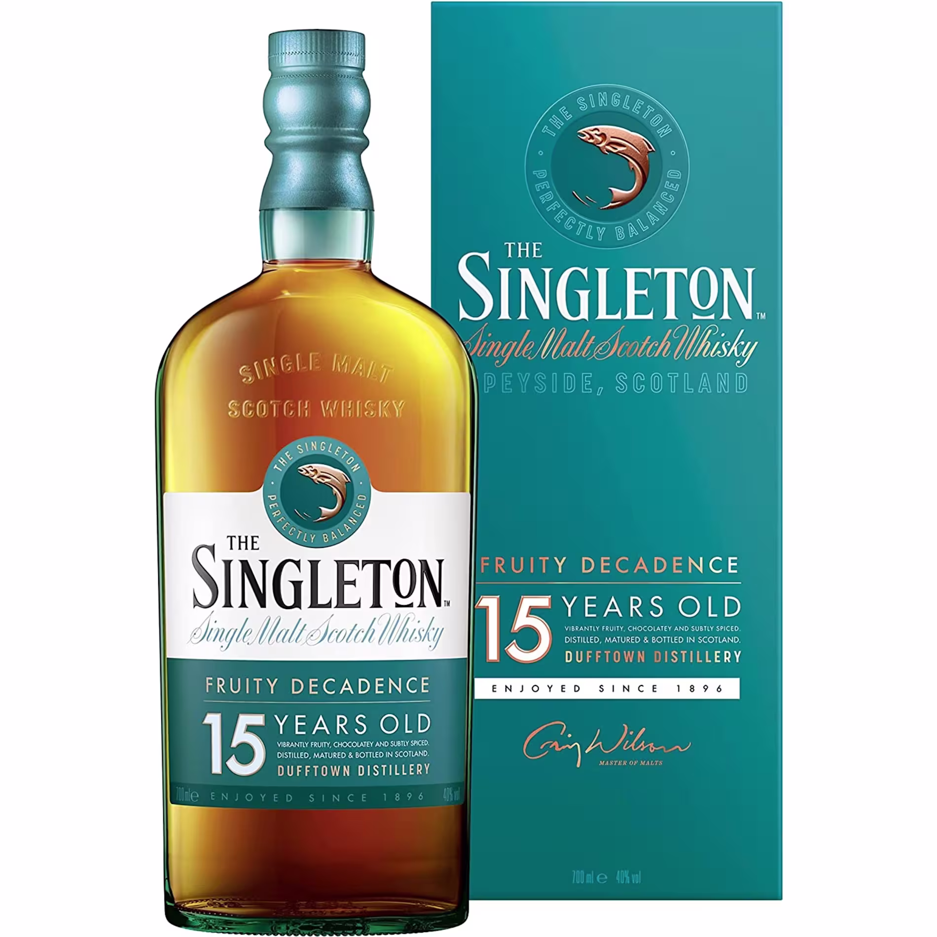 Singleton Of Dufftown 15 Year Old Single Malt Scotch Whisky Front
