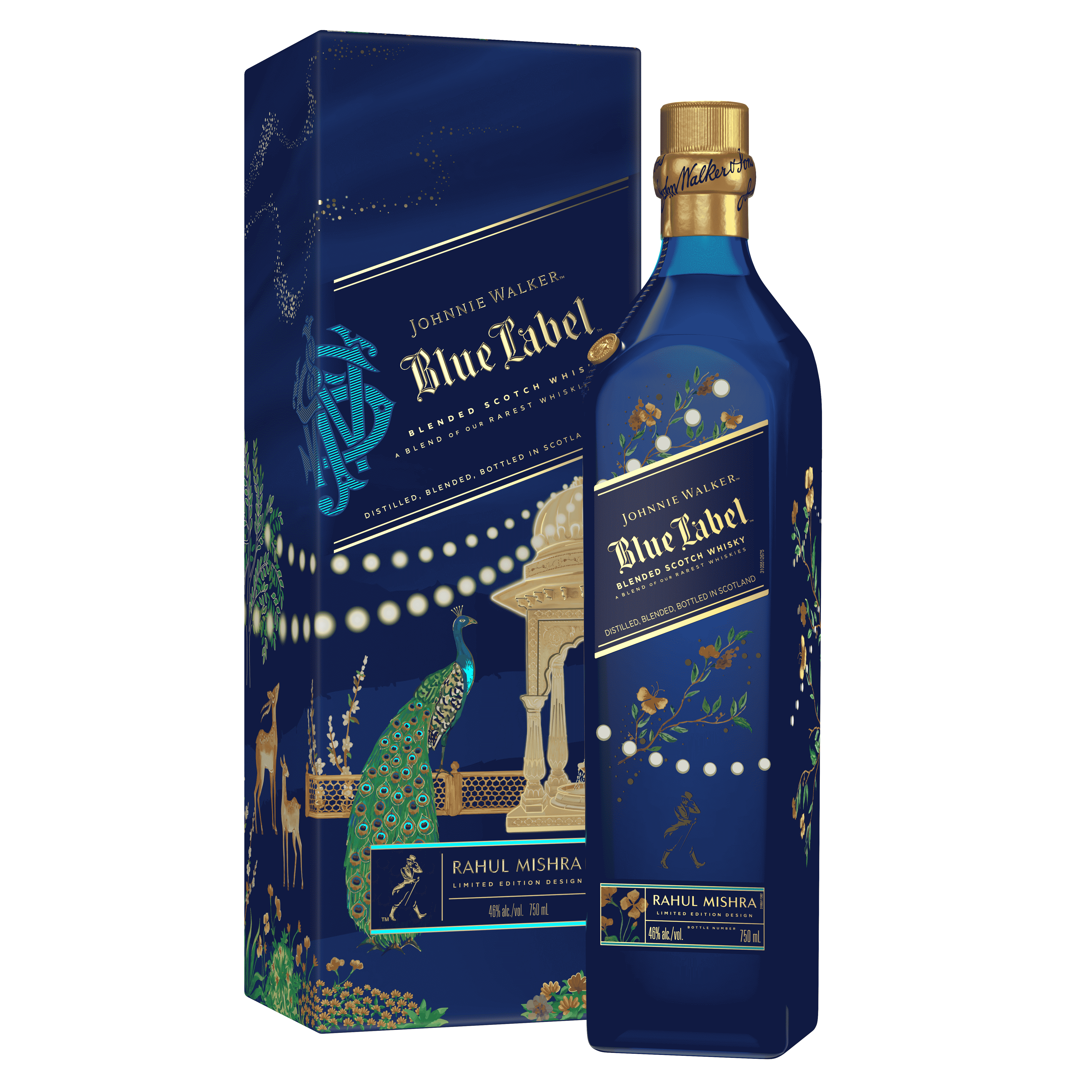 ミ*ラ様 【箱有】Johnnie Walker Blue Label Johnnie-Walker-Rahul-