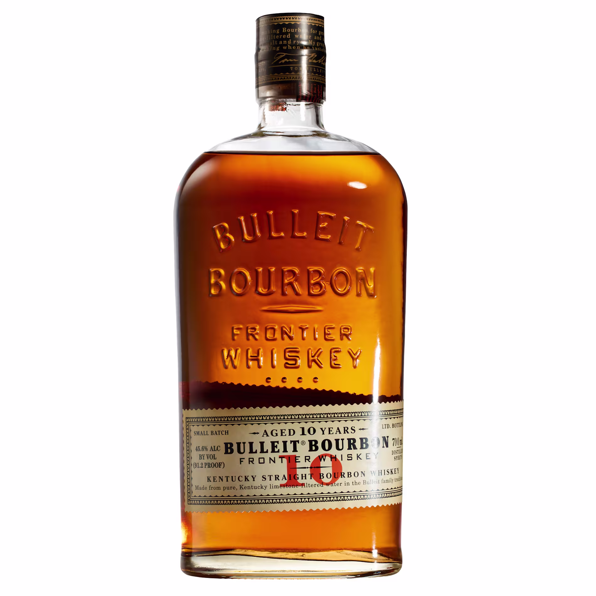 Bulleit Bourbon 10 Años whisky americano 70cl