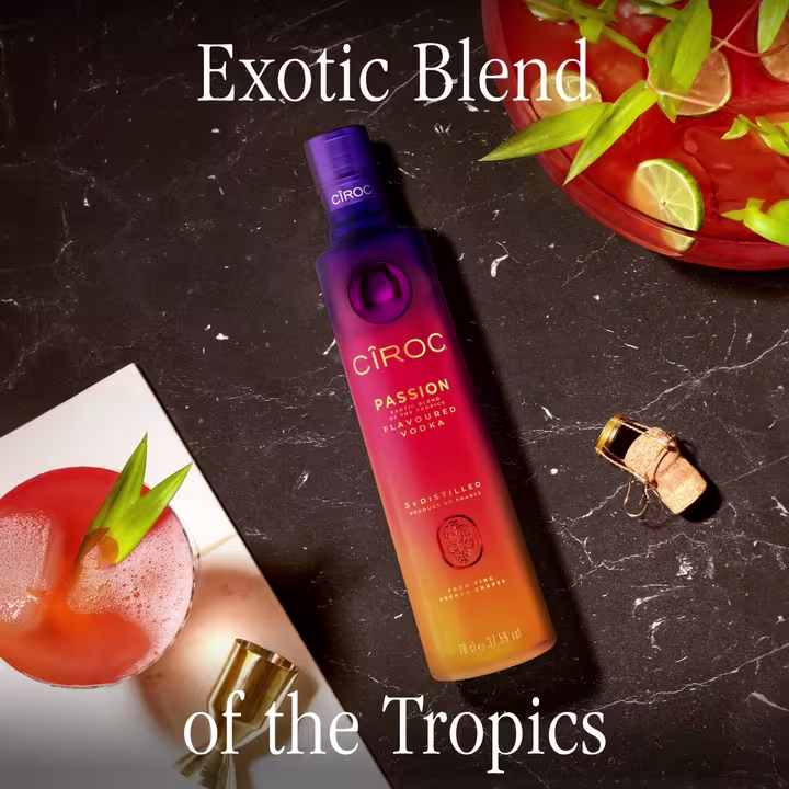 CÎROC Passion Flavoured Vodka, 70cl