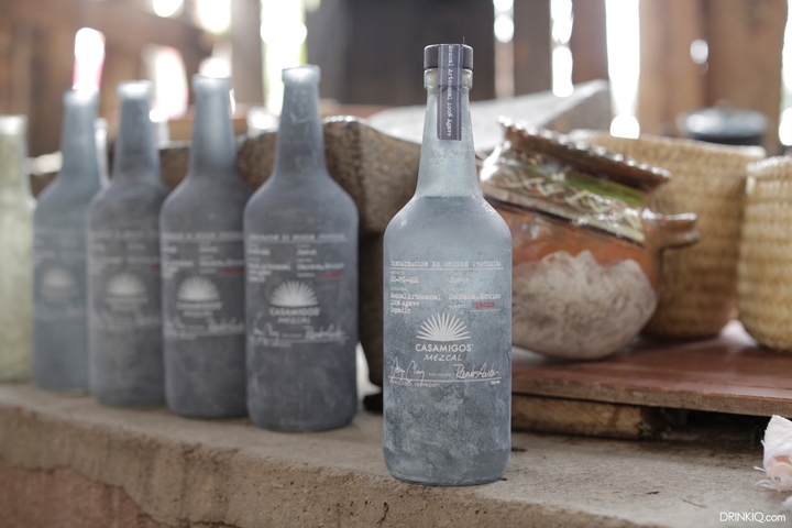 Casamigos Mezcal bottles