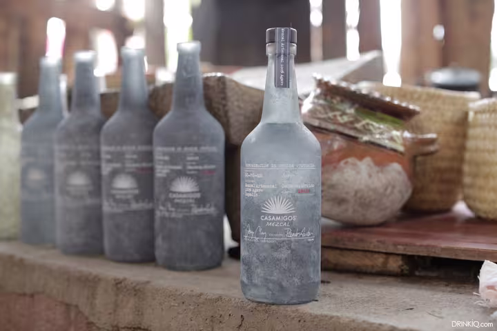 Casamigos Mezcal bottles