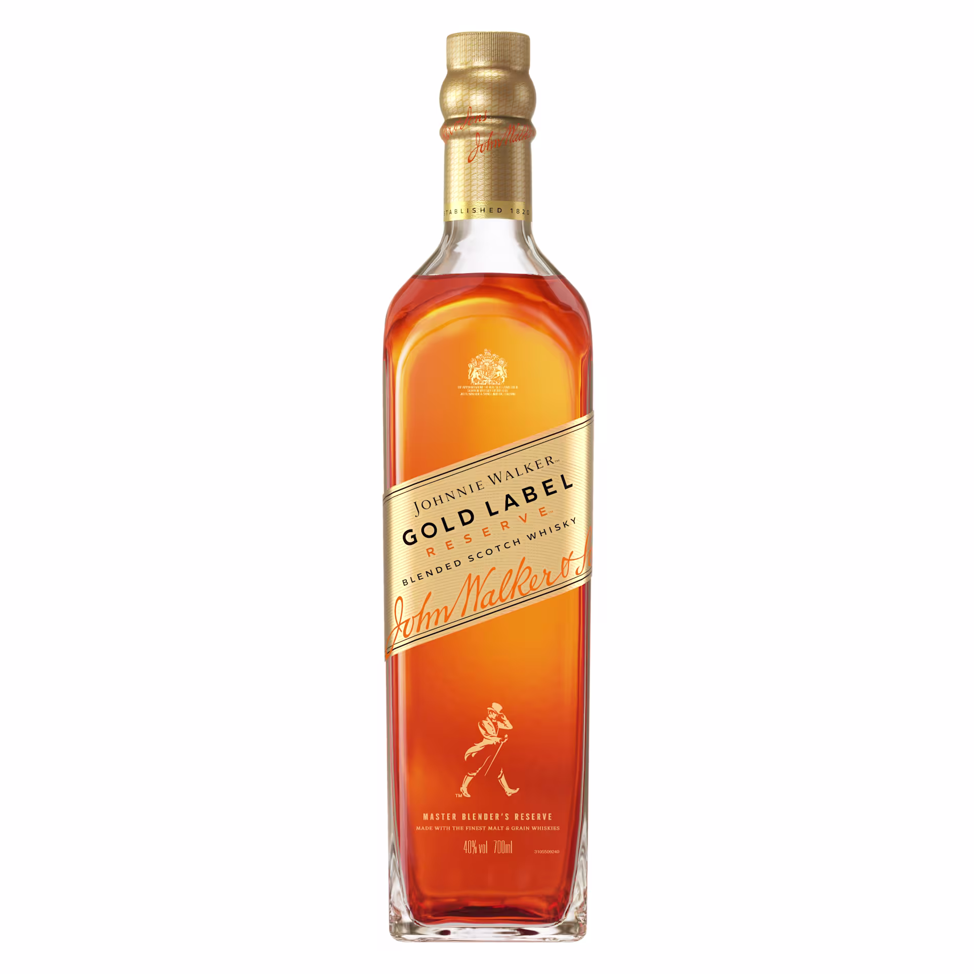 Johnnie Walker Gold Label Reserve Blended Scotch Whisky, 70cl engrave