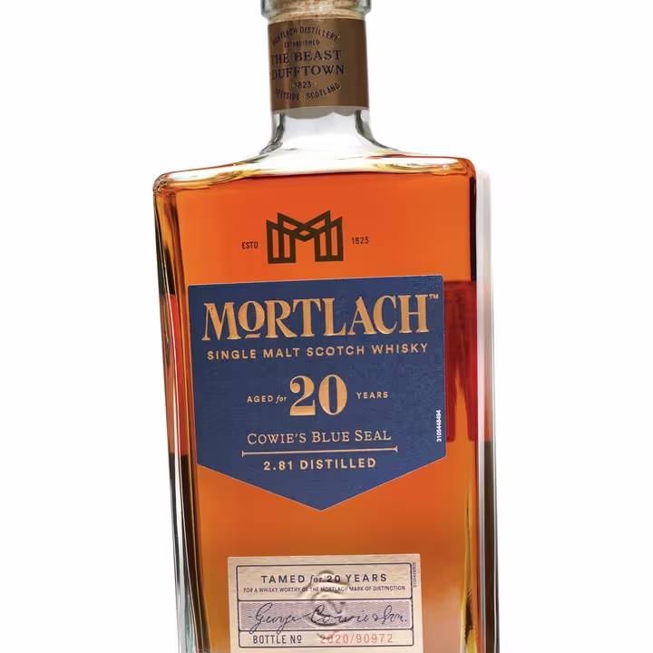 Mortlach 20 Year Old Single Malt Scotch Whisky close up
