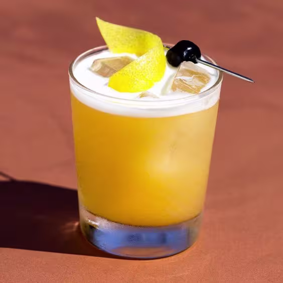 Black Amaretto Sour