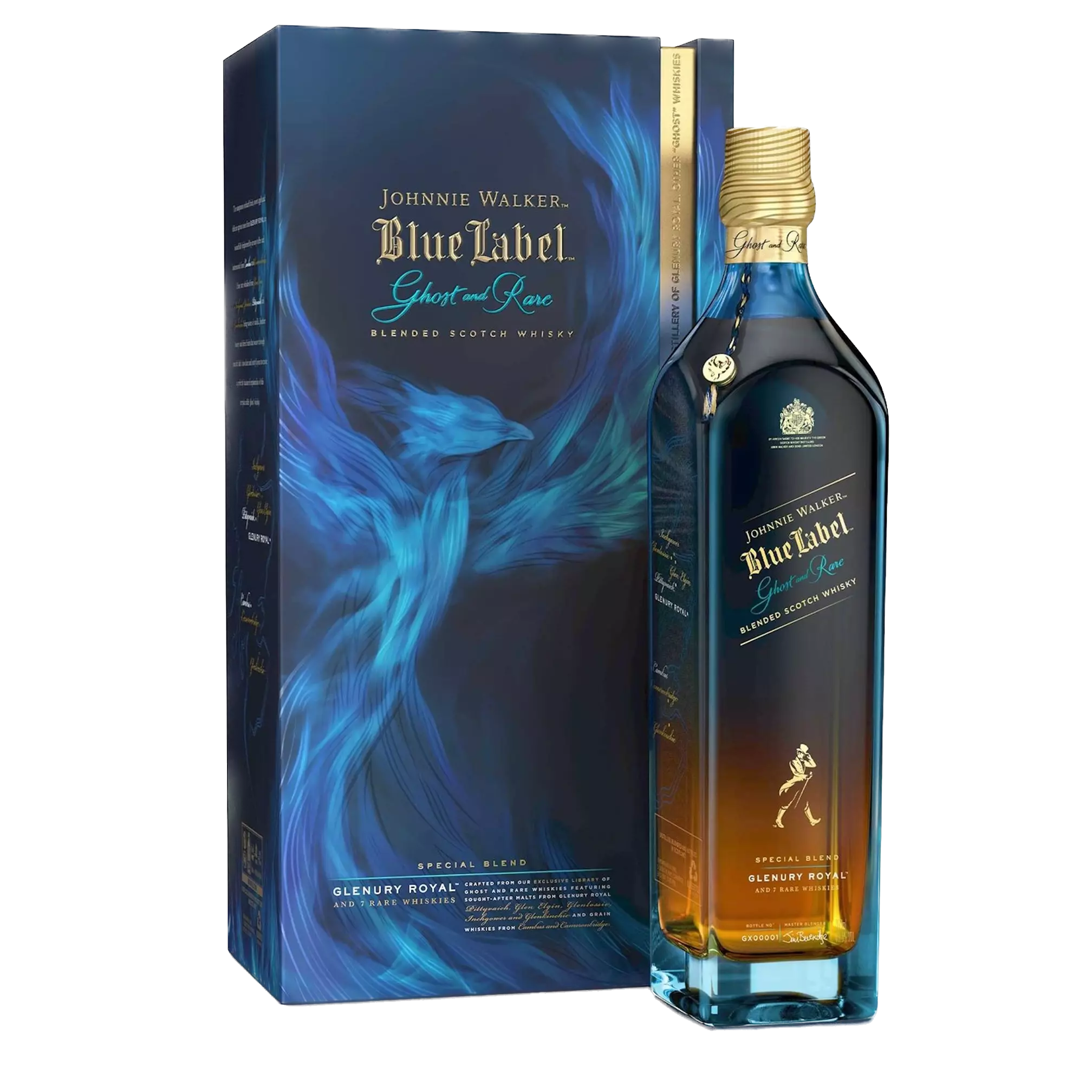 Johnnie Walker Blue Label Gift Set with 2 Crystal Glasses | The Bar US