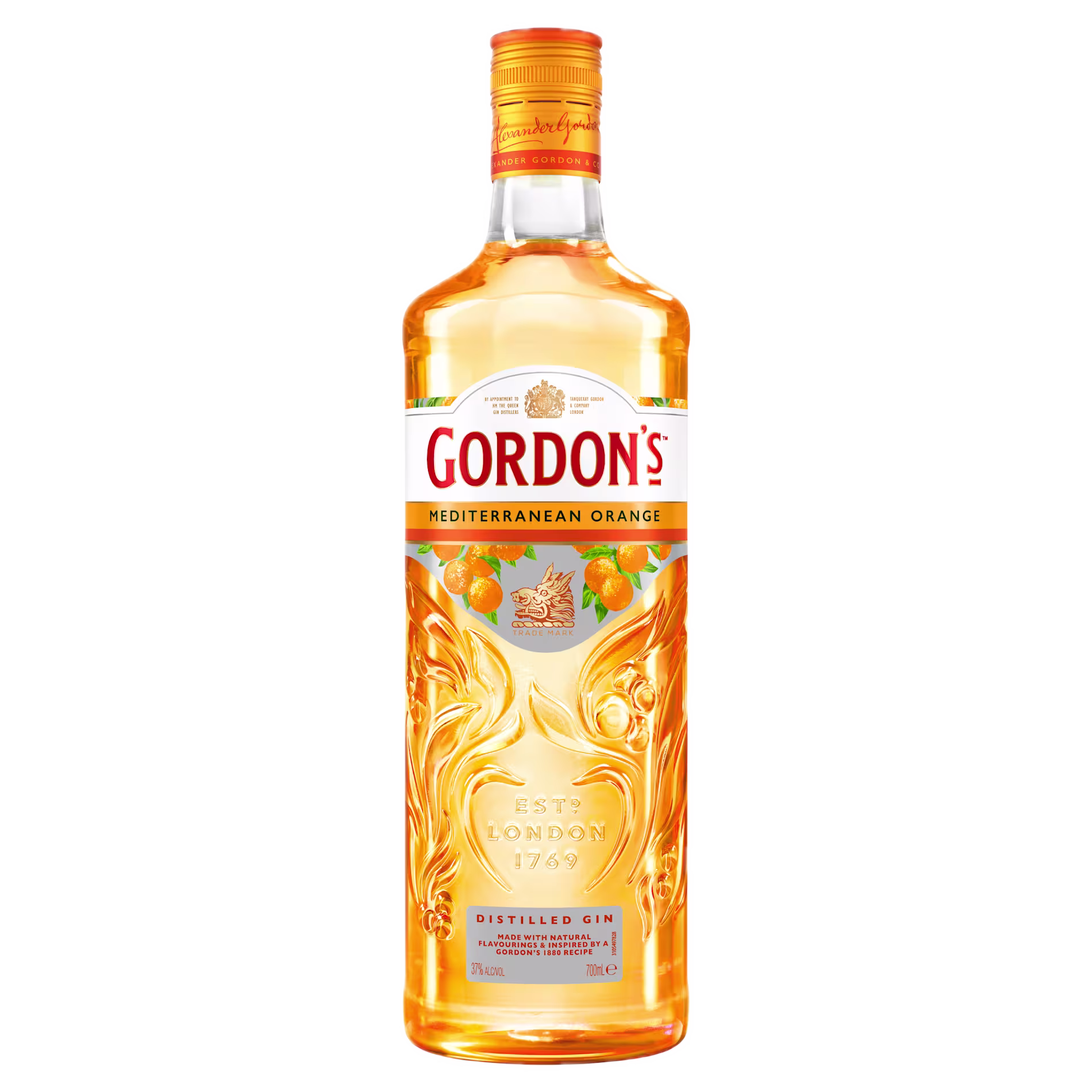 Gordon's Mediterranean Orange Gin Front