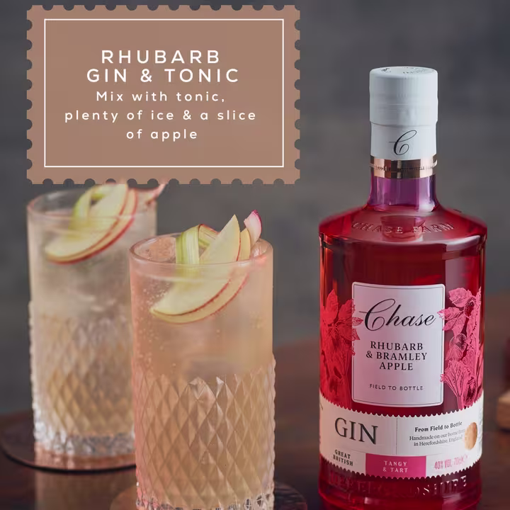 Chase Rhubarb & Bramley Apple Gin Serve