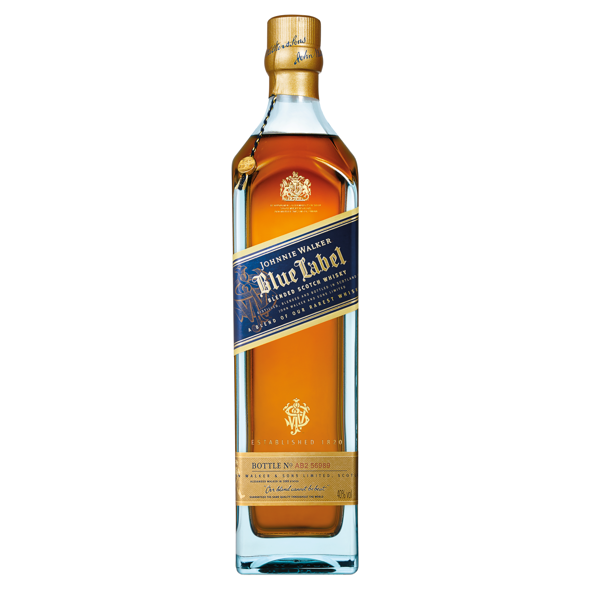 Johnnie Walker Blue Label Blended Scotch Whisky, 20cl | The Bar