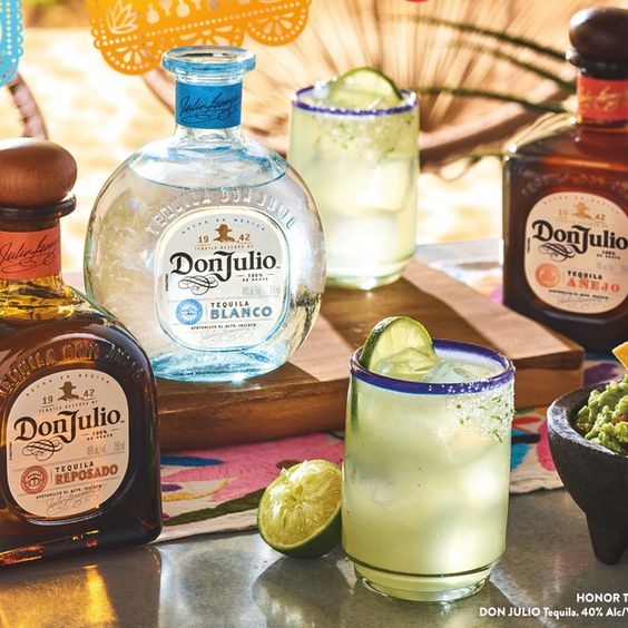 Productos Don Julio reposado, Don Julio Blanco y Don Julio añejo