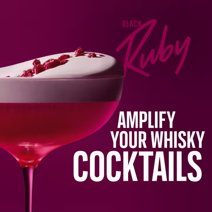 Johnnie Walker Black Ruby - "Amplify your whisky cocktails"