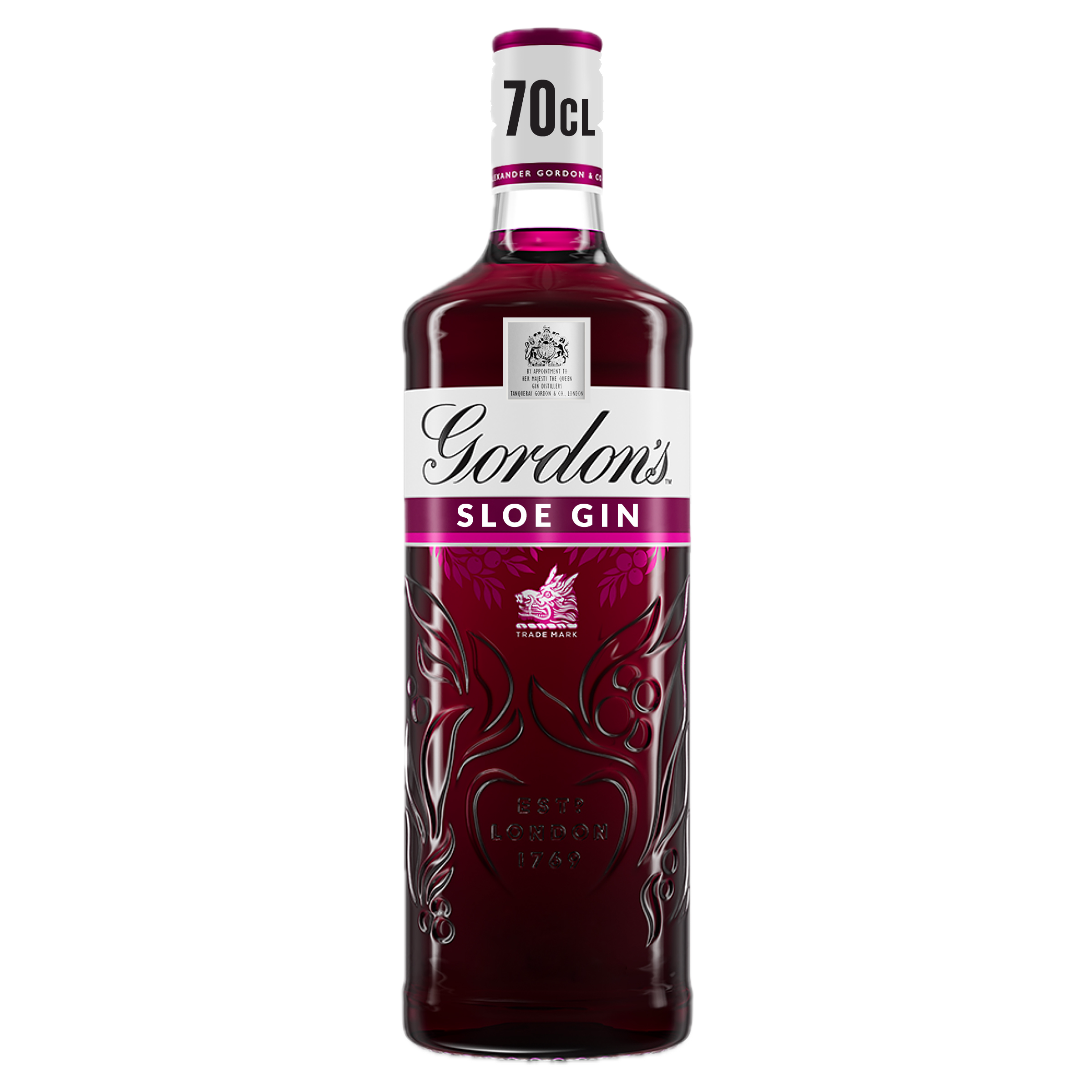 古酒　Gordon's Sloe Gin 700ml Gordon's Sloe Gin, 70cl | Enjoy with tonic | The Bar GB
