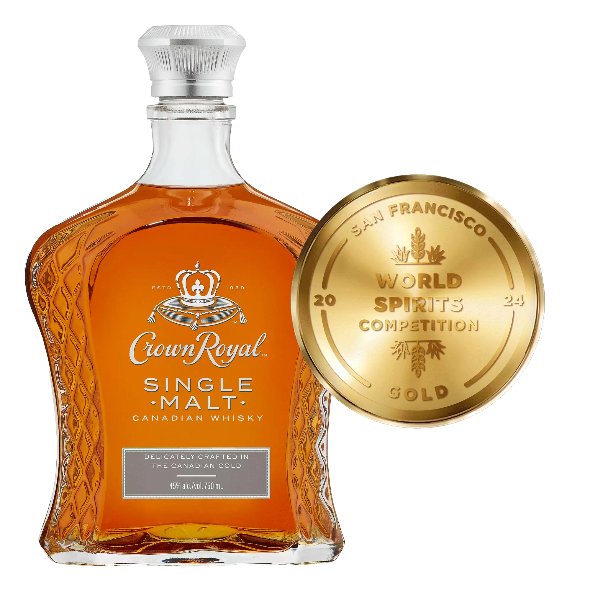 Crown Royal Aged 32 Years Extra Rare Blended Canadian Whisky | The