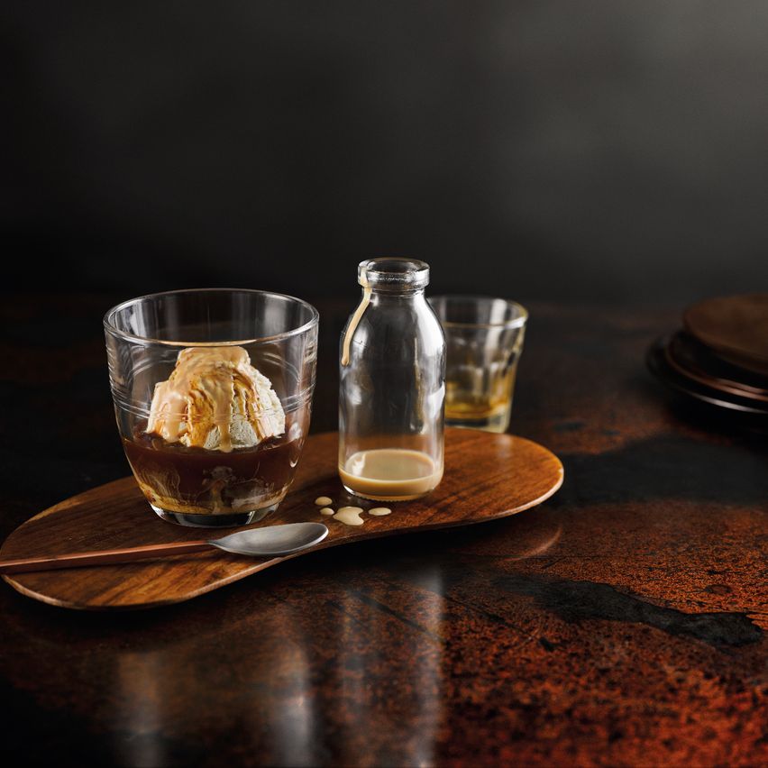 Cóctel affogato