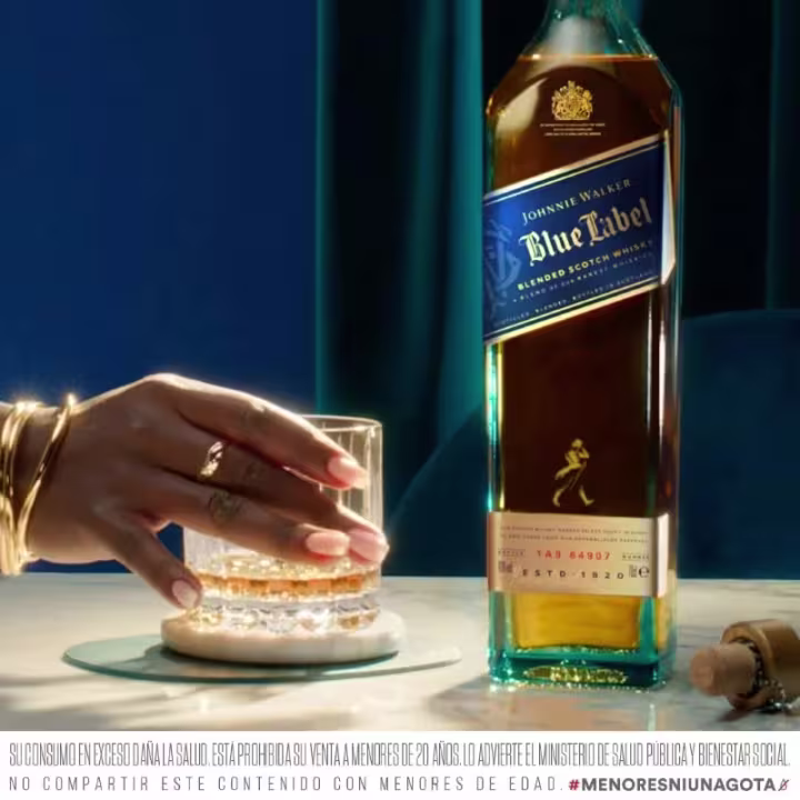 Whisky Johnnie Walker Blue Label Botella 750ml