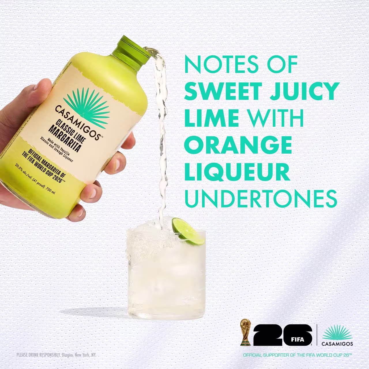 Casamigos Classic Lime Margarita FIFA Tasting Notes Image 750ml Large