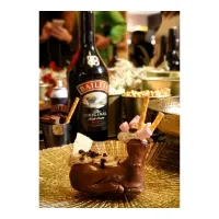 Reno de chocolate Baileys