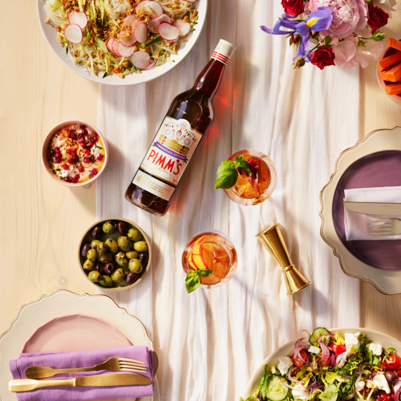 pimm's bottle
