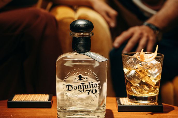 Tequila Don Julio 70  Añejo Cristalino 750ml