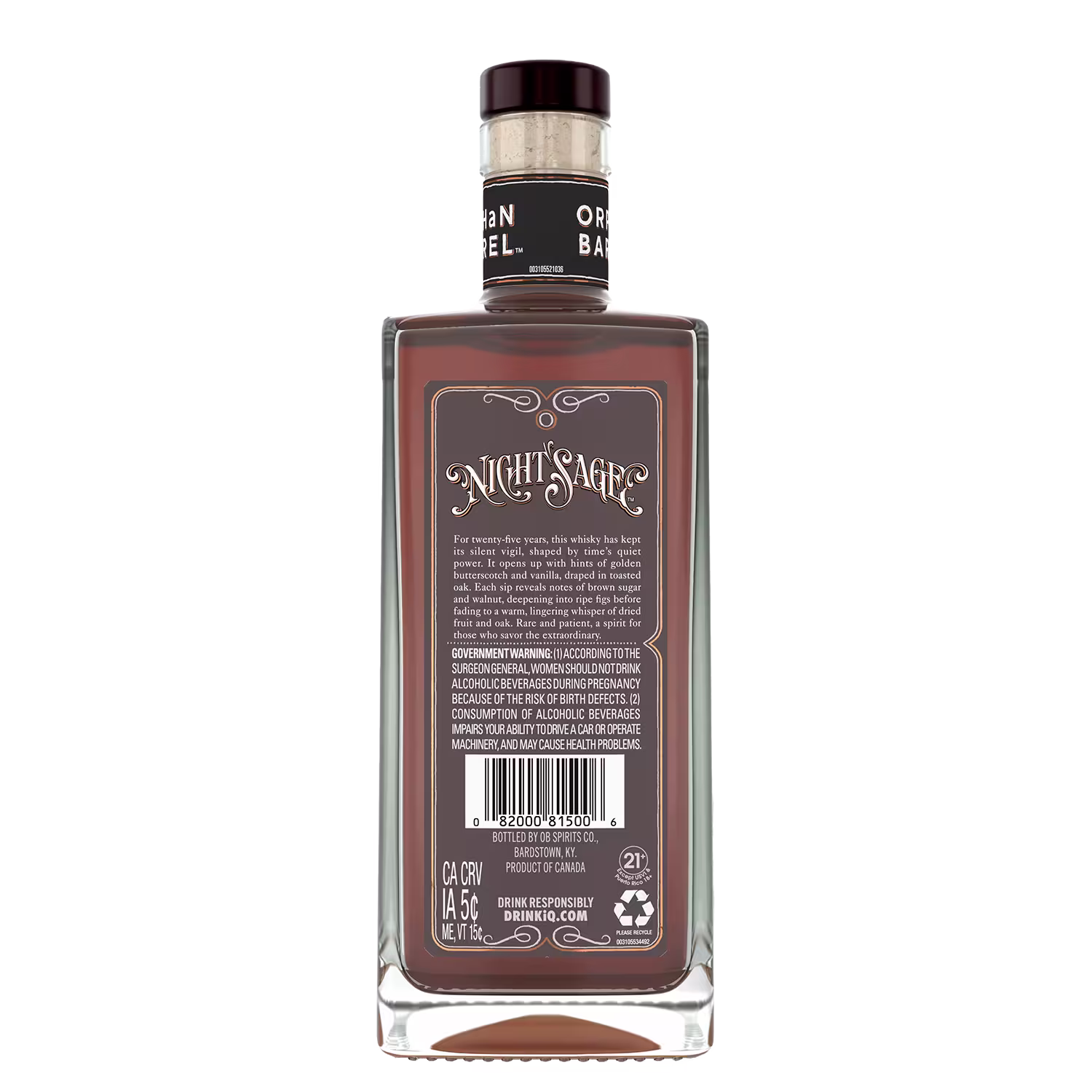 Orphan Barrel Night Sage Right 750ml