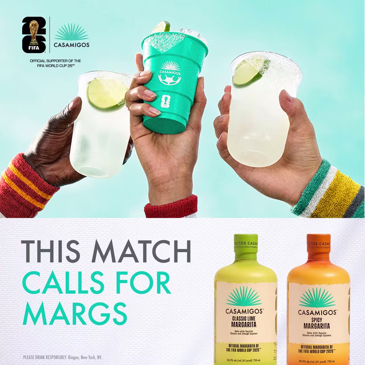 Casamigos Margaritas Cups