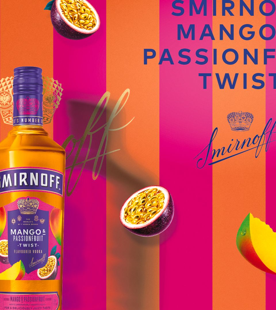 smirnoff mango and passion fruit banner
