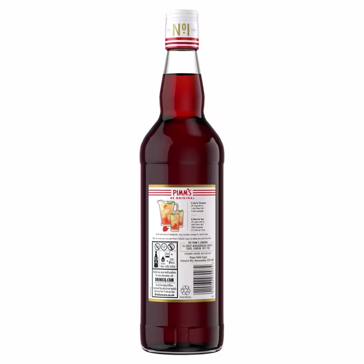 Pimms No1 700Ml  Back
