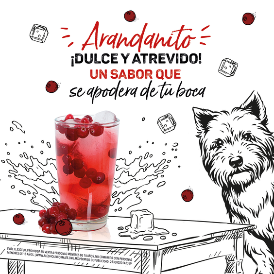 Black & white arandanito