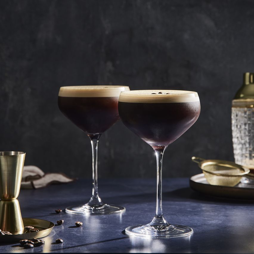 Espresso martini cocktail