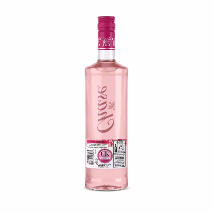 Chase British Rhubarb Bottle Back