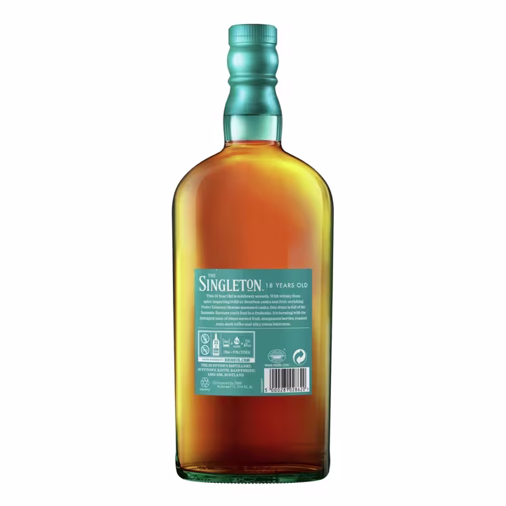 Singleton Of Dufftown 15 Year Old Single Malt Scotch Whisky Volver