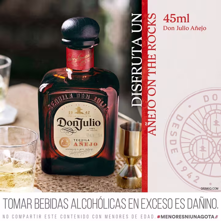 Tequila Don Julio Añejo 750 ml