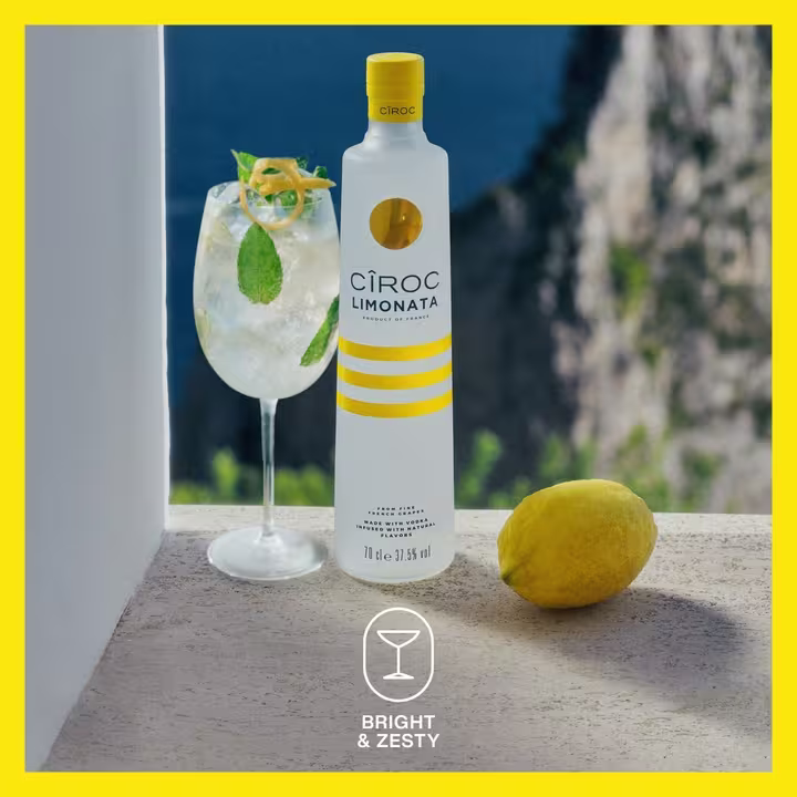 Cîroc Limonata Flavoured Vodka, 70cl