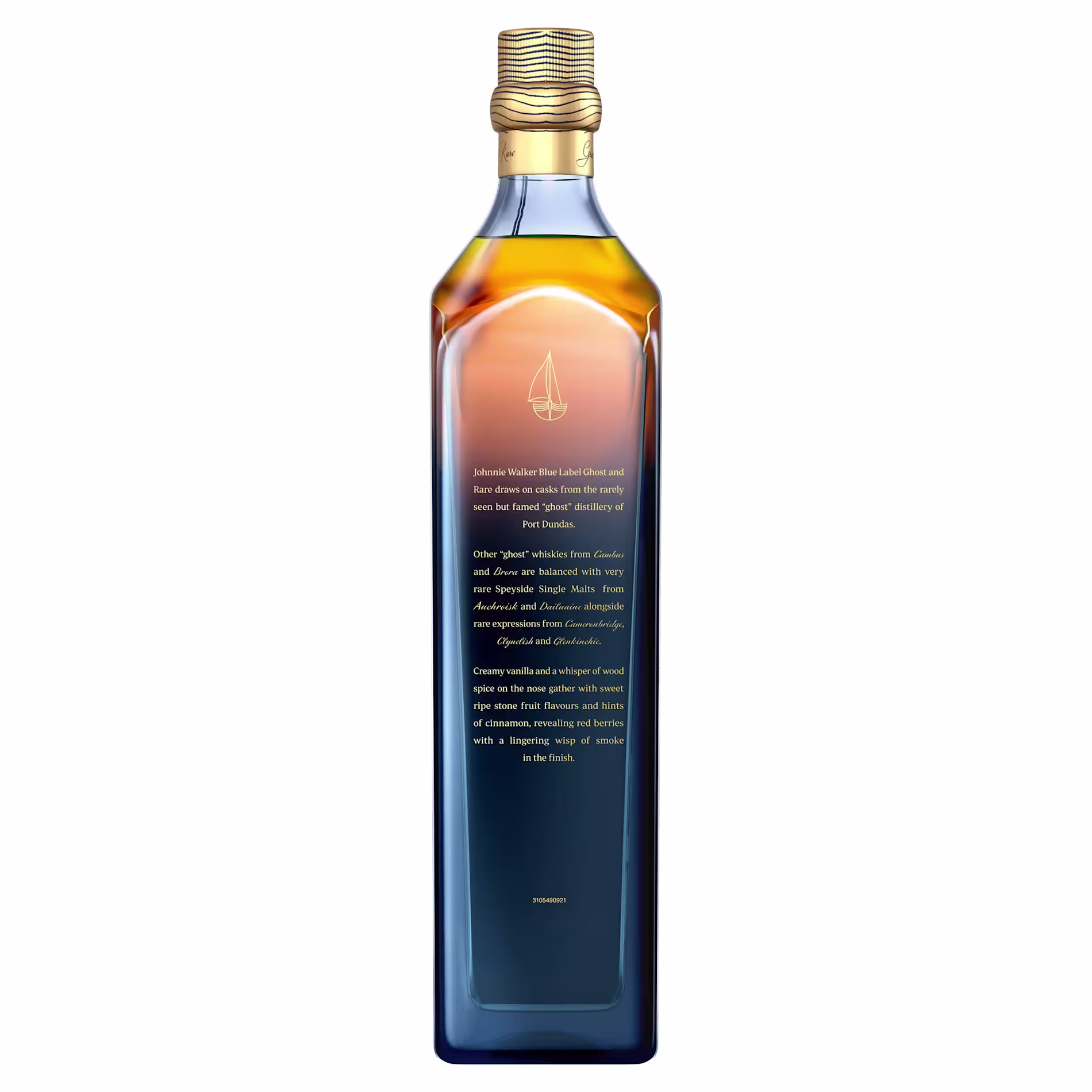 Johnnie Walker Blue Label Ghost & Rare Port Dundas whisky escocés de mezcla 70cl