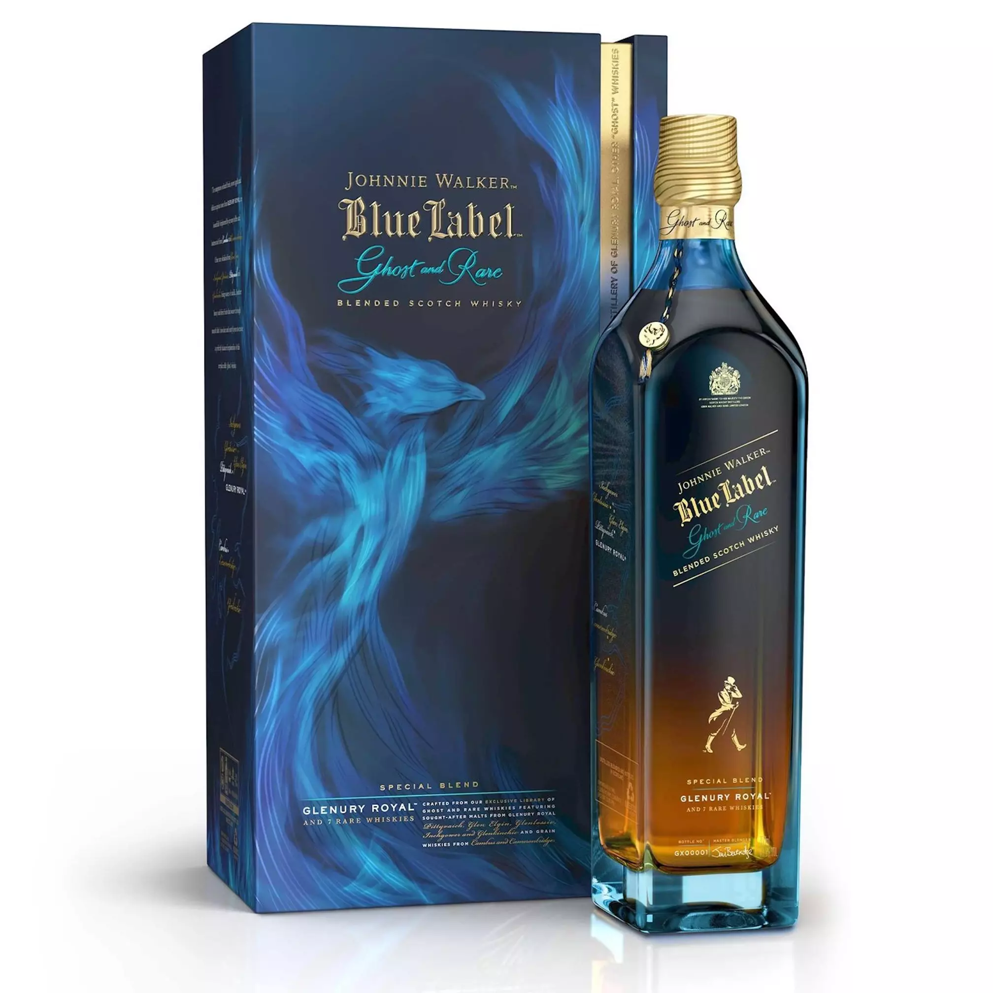 ジョニーウォーカー　ブルーラベル　ゴースト　グレンユーリー　ロイヤル Johnnie Walker Blue Label Ghost & Rare Glenury Royal | The Bar US