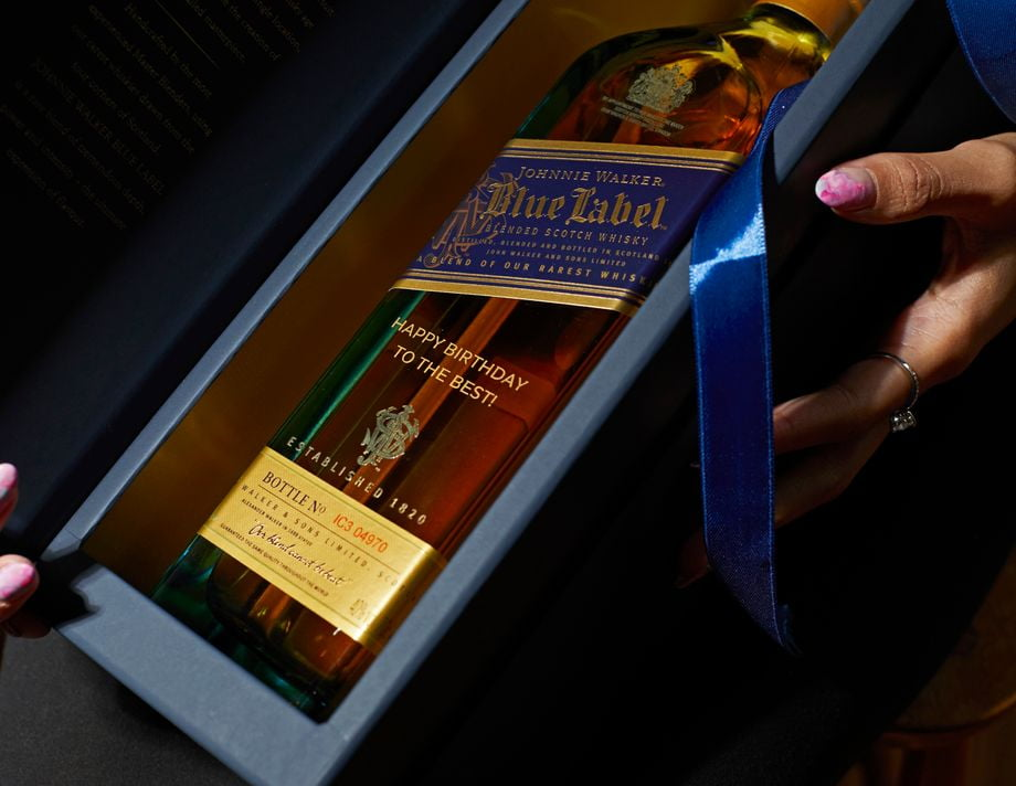 Johnnie Walker Blue Label Blended Scotch Whisky, 20cl | The Bar