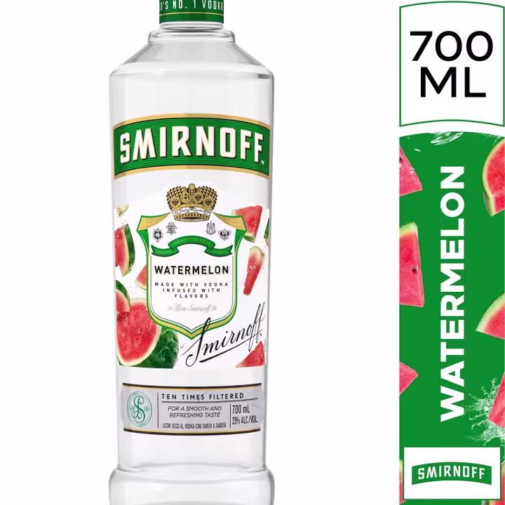 Vodka Smirnoff Watermelon Botella 700ml