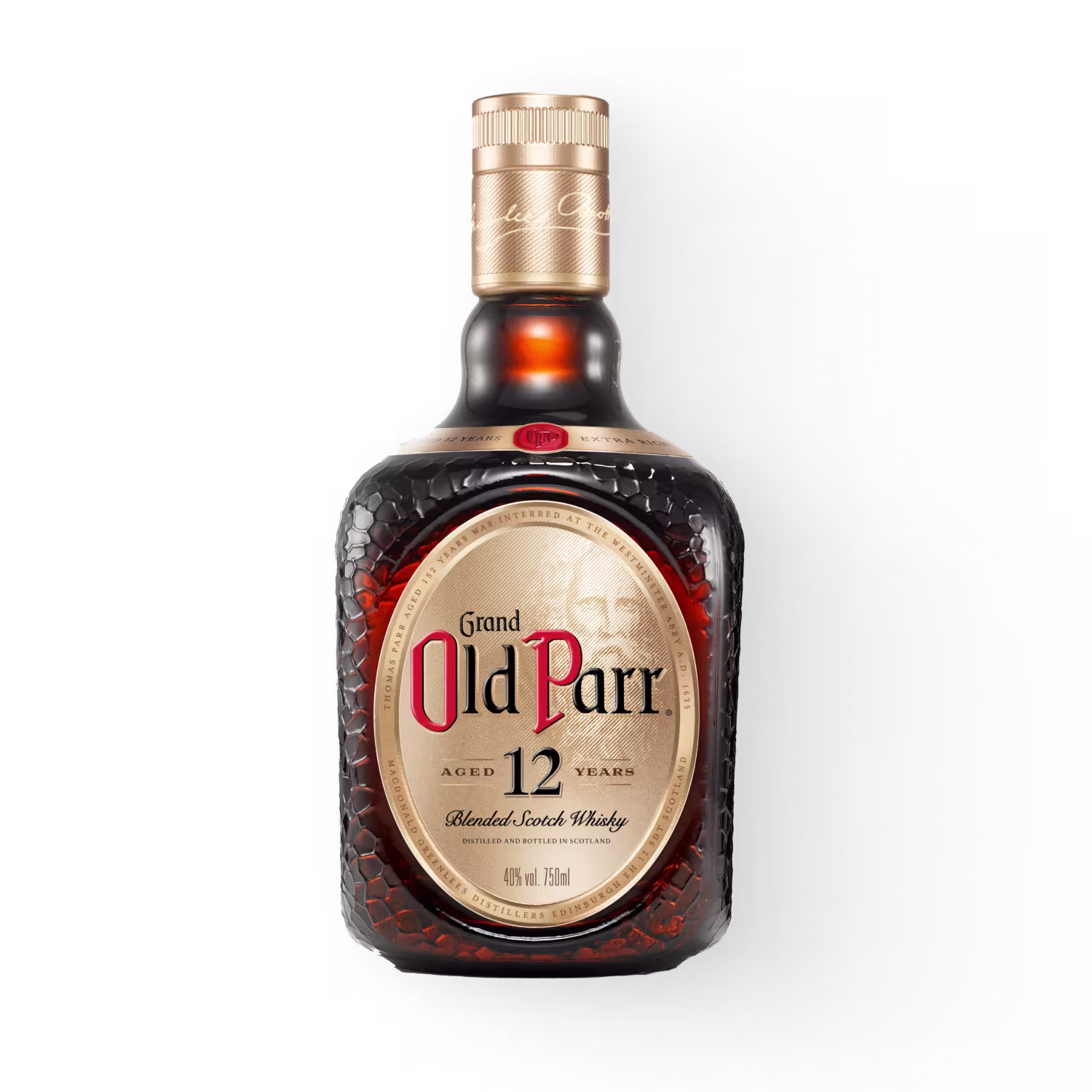 Whisky Old Parr 12 Años Botella 750ml