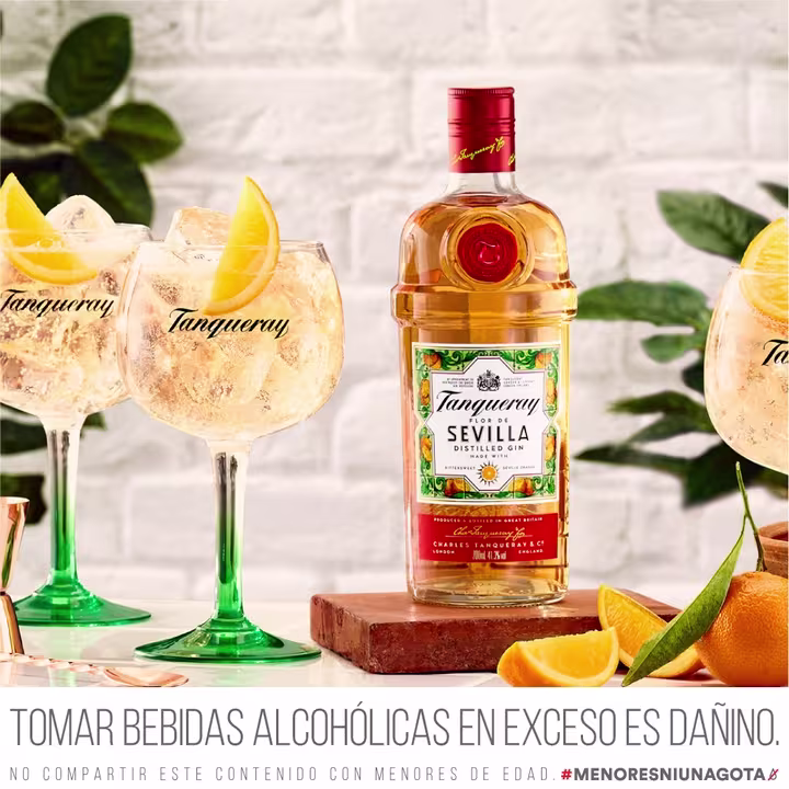 Gin Tanqueray Flor de Sevilla