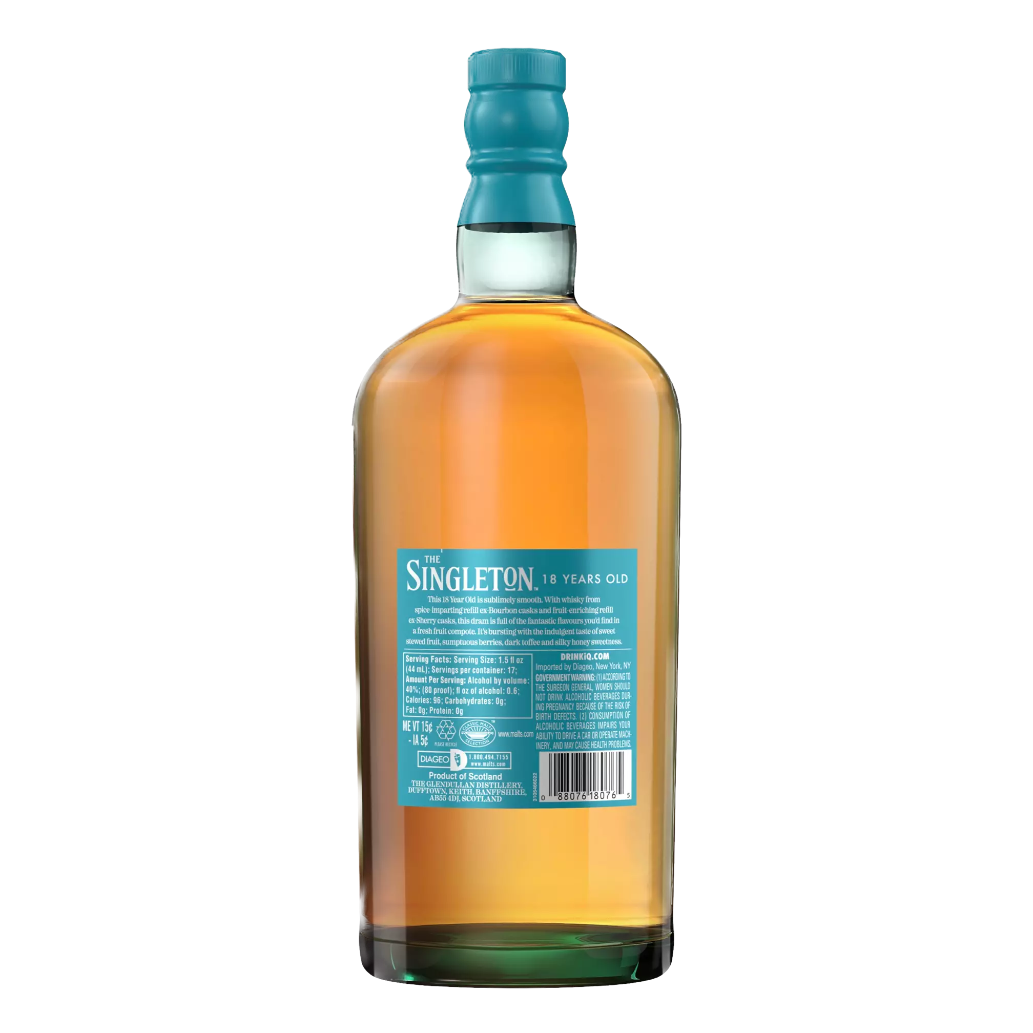 The Singleton of Glendullan 18 Year Old | The Bar US