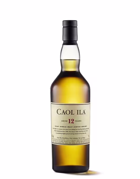 Caol Ila 12 Years Old Islay Single Malt Scotch Whisky, 70cl engrave
