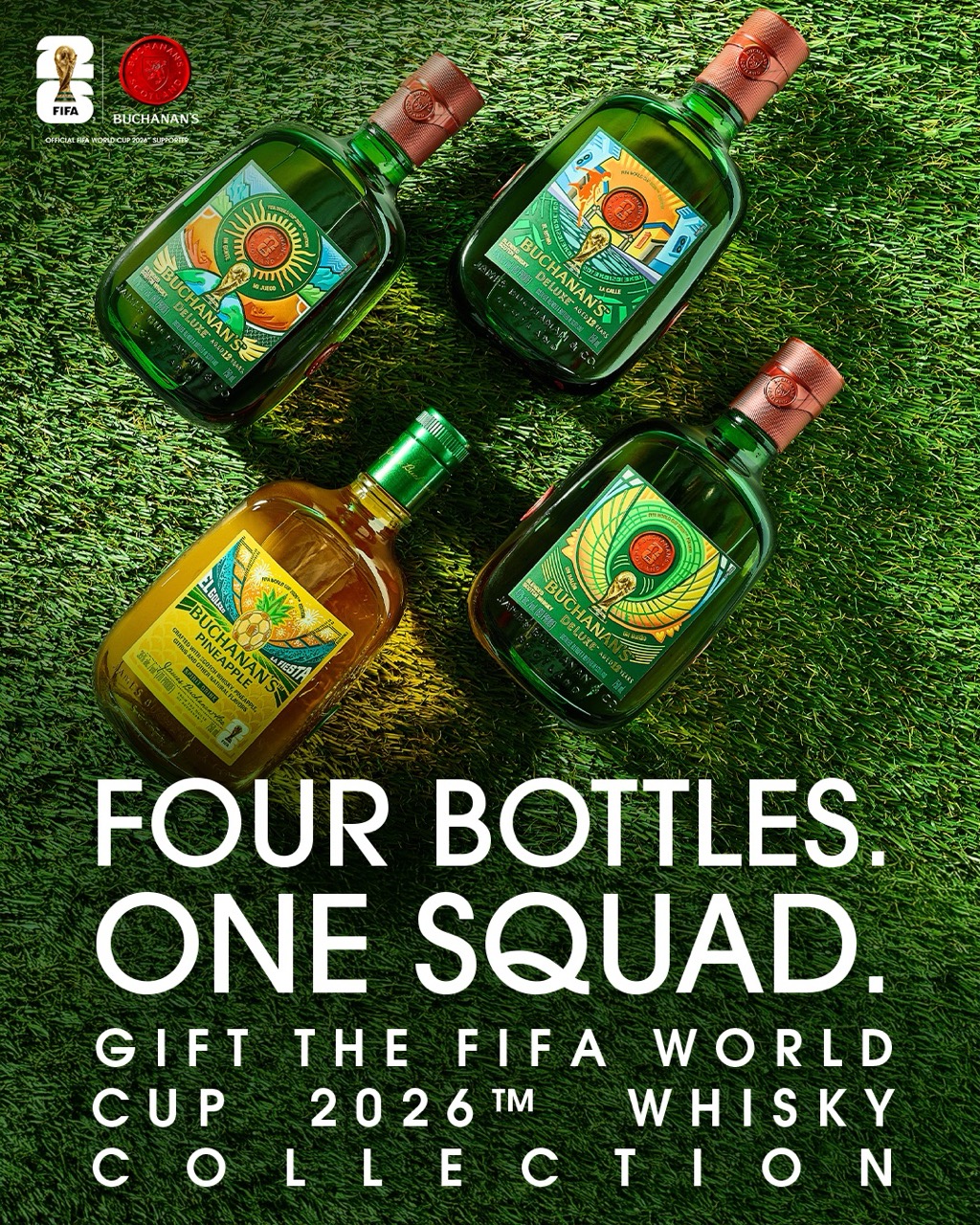 Buchanan's Pineapple Whisky FIFA World Cup 2026™ Limited Edition