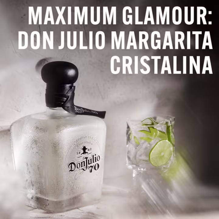 Don Julio 70 Añejo Cristalino Tequila serve