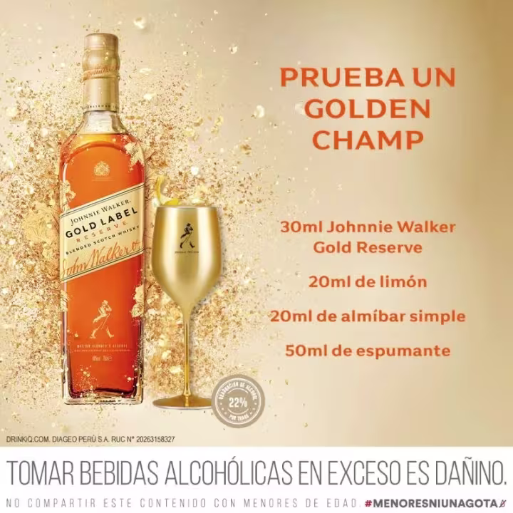 Receta de Golden Champ
