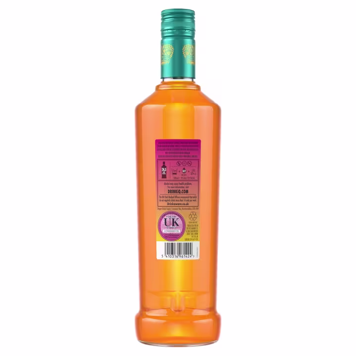 Smirnoff Miami Peach Spirit Drink, 70cl Back