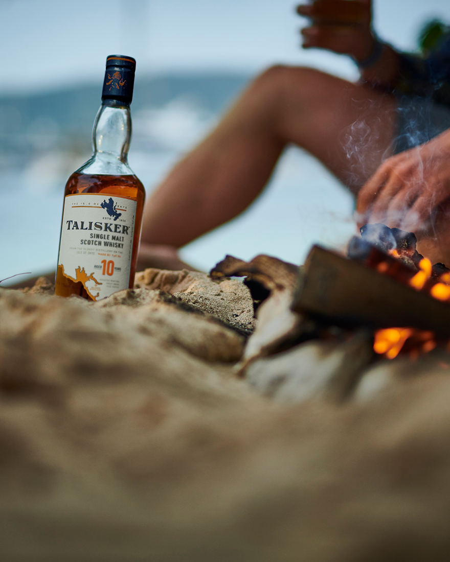 Talisker 10 Year Old Single Malt Scotch photography