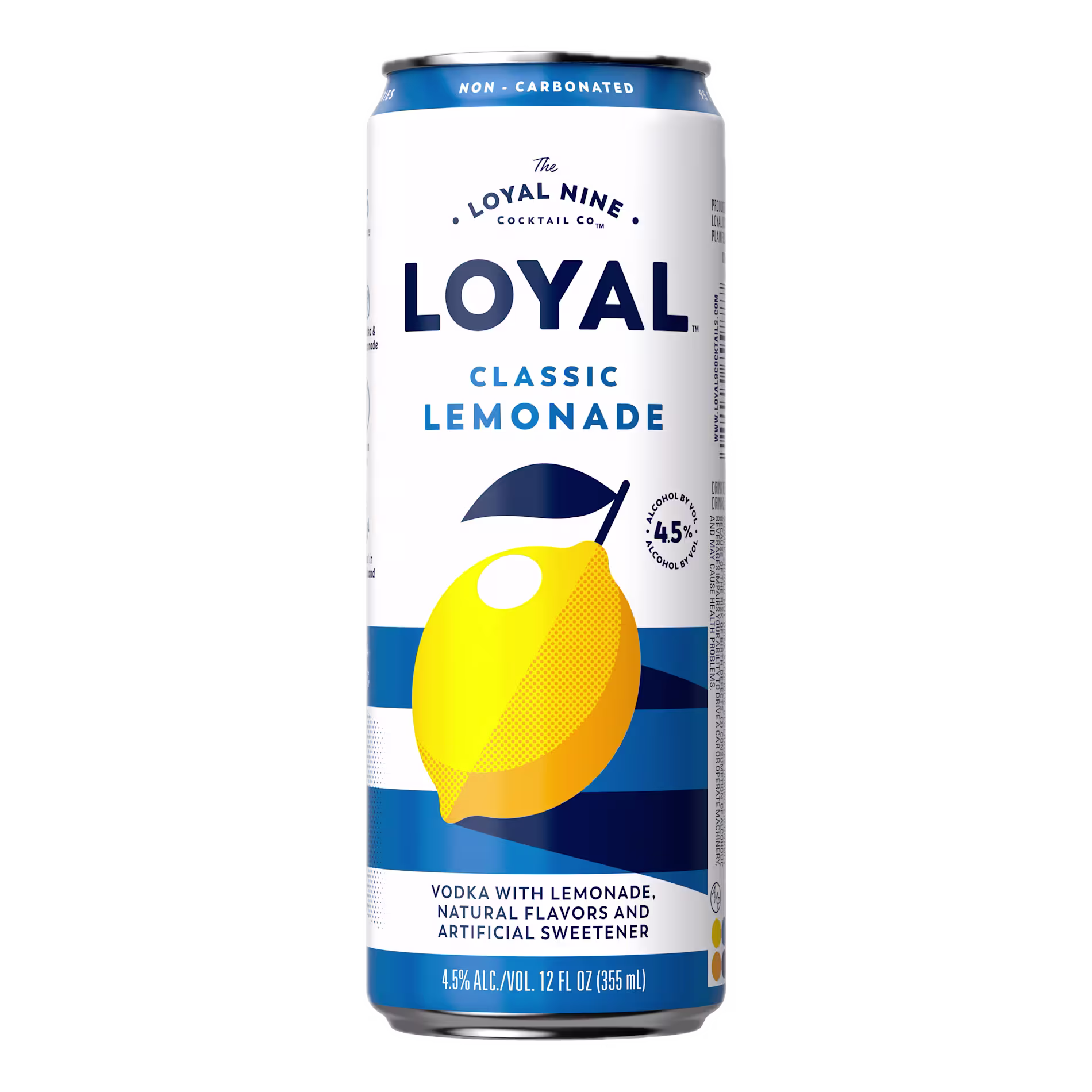 LOYAL 9 LEMONADE FRONT 355ML Background Removed